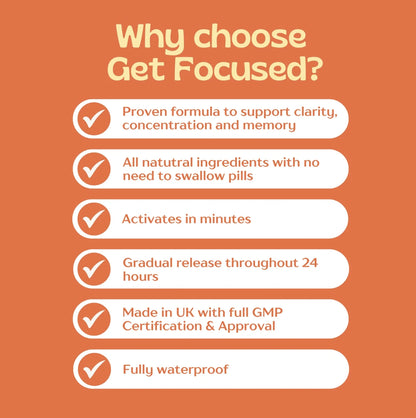 Hapi Patch - Get Focused Patches, 30 Pack