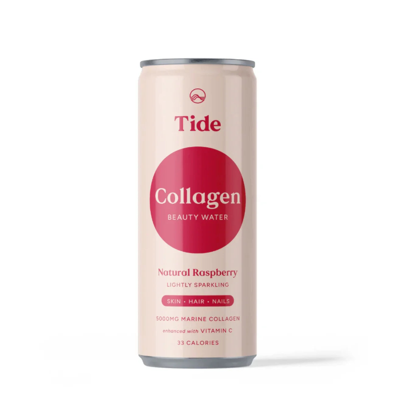 Tide Raspberry Collagen Water (330ml) - 12pk