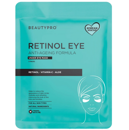 Beauty Pro RETINOL Under Eye Mask Patch (3 pairs)