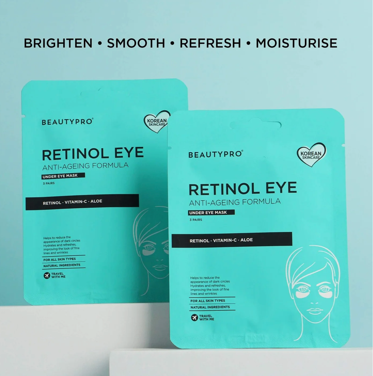 Beauty Pro RETINOL Under Eye Mask Patch (3 pairs)