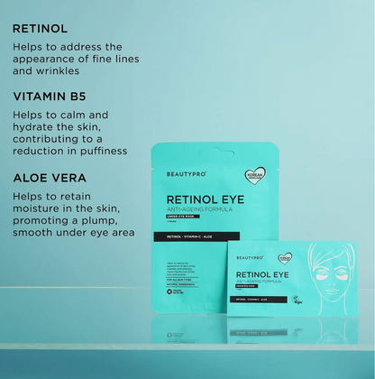 Beauty Pro RETINOL Under Eye Mask Patch (3 pairs)