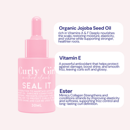 Curly Girl Seal It 6-in-1 Oil for Shine