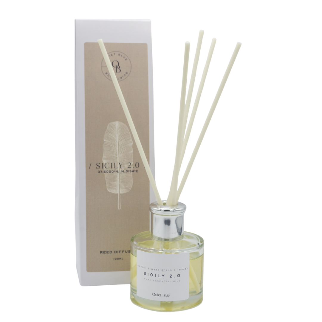 Quiet Blue SICILY 2.0 Reed Diffuser