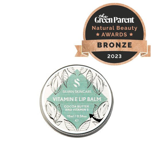 Silvan Skincare Vitamin E Vegan Lip Balm 15ml