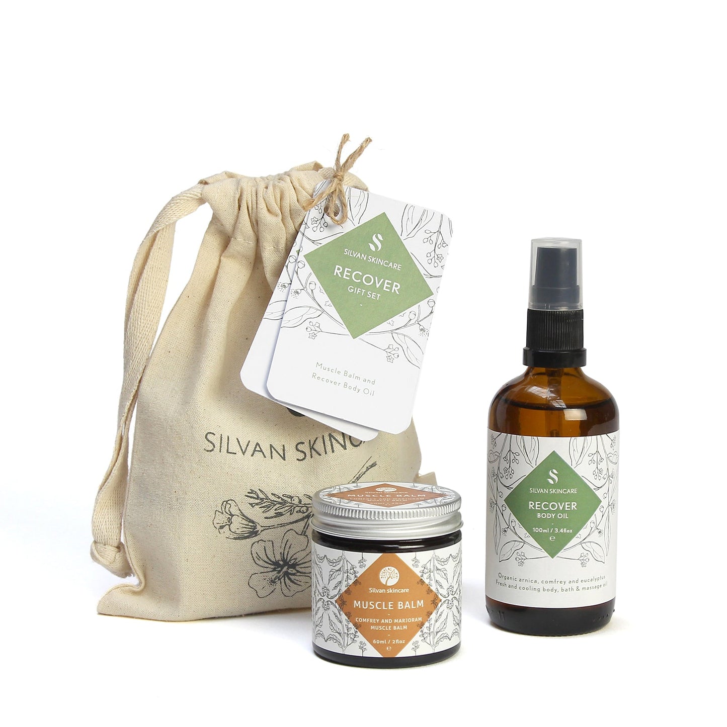 Silvan Skincare - Recover gift set