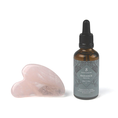 Silvan Skincare - Radiance Gua Sha Facial Set