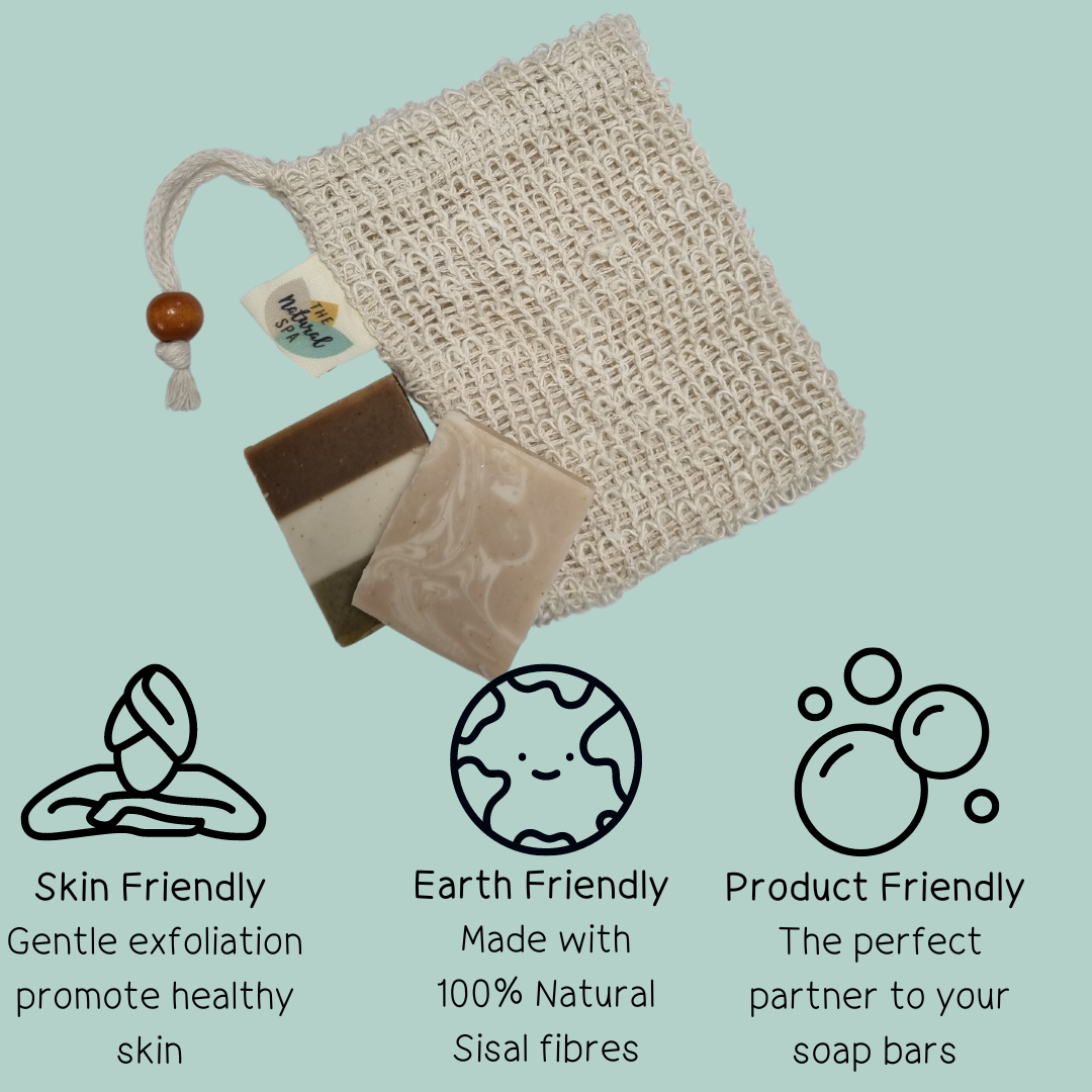 The Natural Spa - Sisal Soap Bags