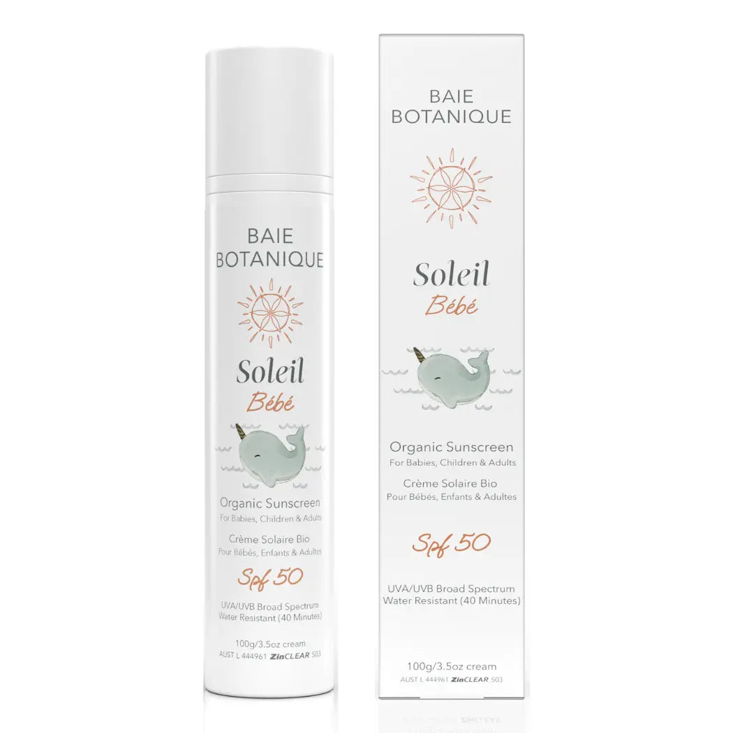 Baie Botanique - Organic Mineral Sunscreen Baby & Children SPF 50