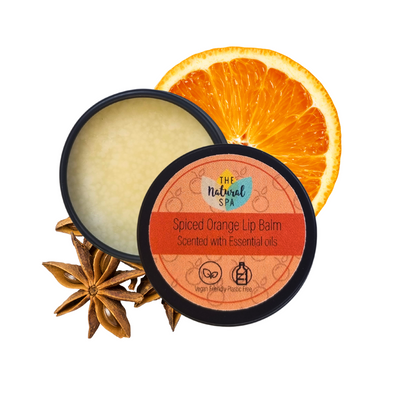 The Natural Spa - Spiced Orange   All Natural Lip Balm