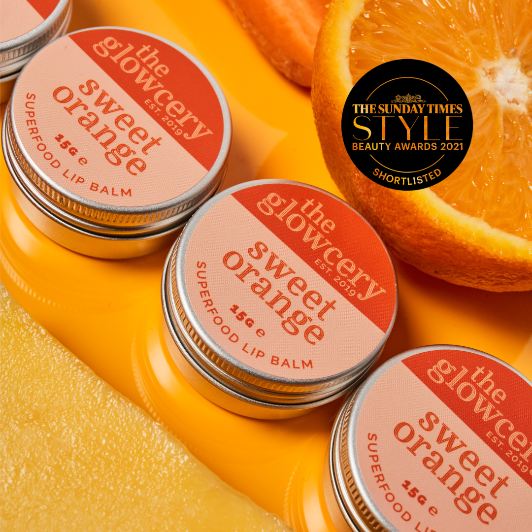 The Glowcery - Sweet Orange Superfood Lip Balm