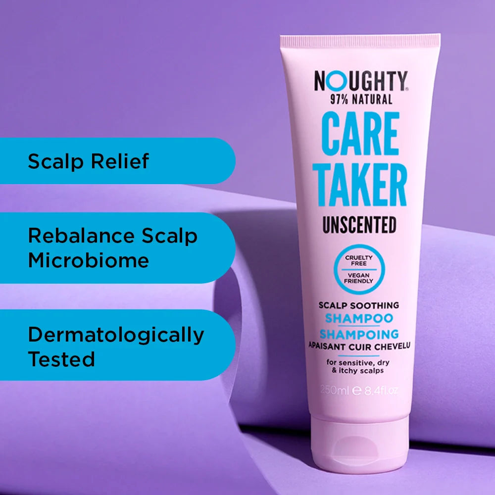 Noughty Haircare Care Taker Unscented Shampoo - 250ml