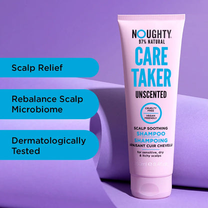 Noughty Haircare Care Taker Unscented Shampoo - 250ml