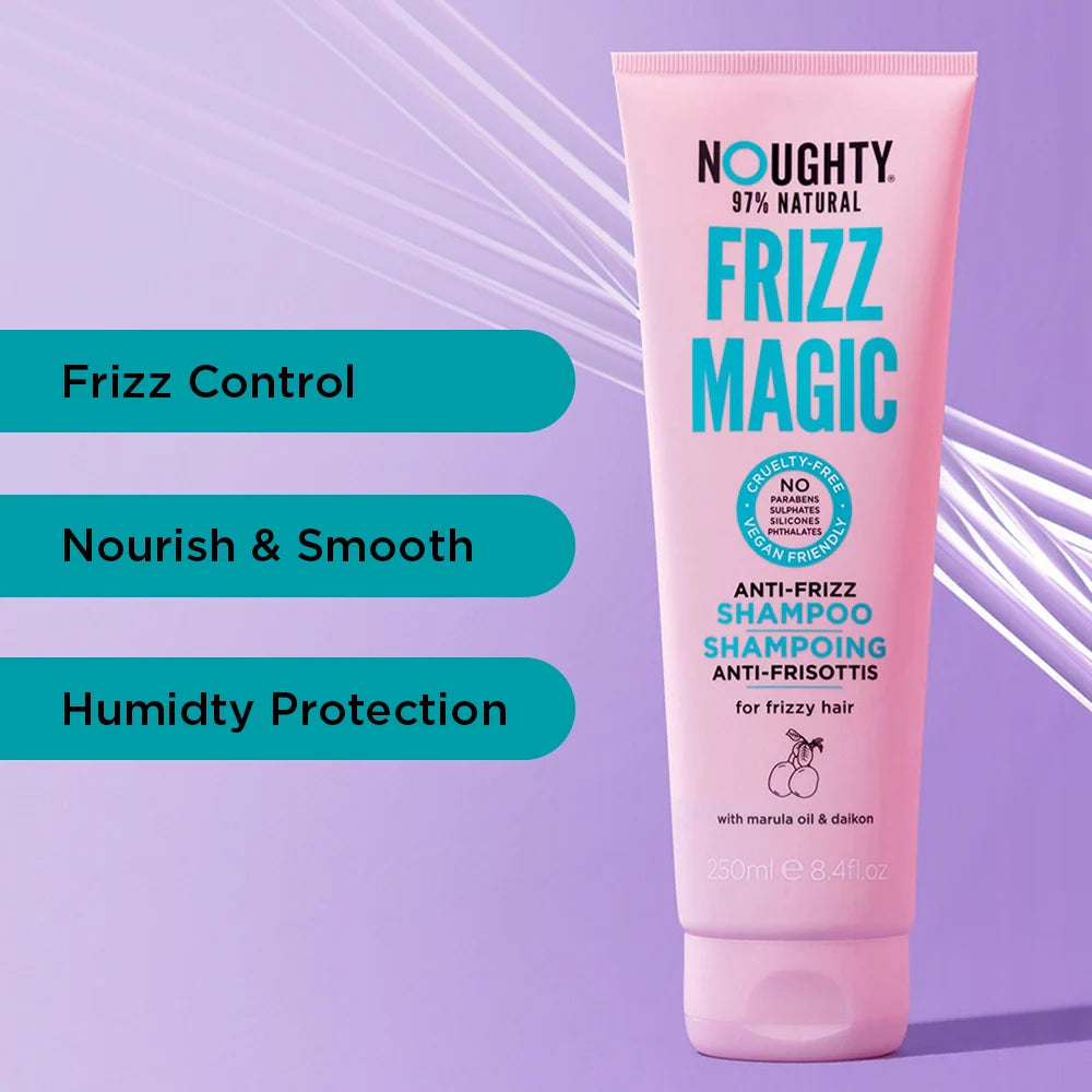 Noughty Haircare Frizz Magic Anti-Frizz Shampoo
