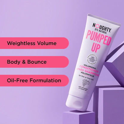 Noughty Haircare Pumped Up Conditioner - 250ml