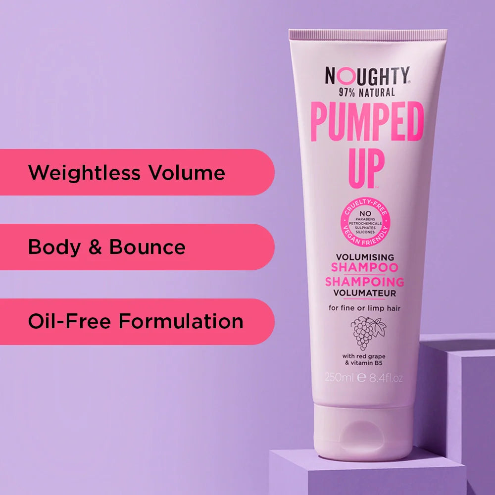 Noughty Haircare Pumped Up Shampoo - 250ml