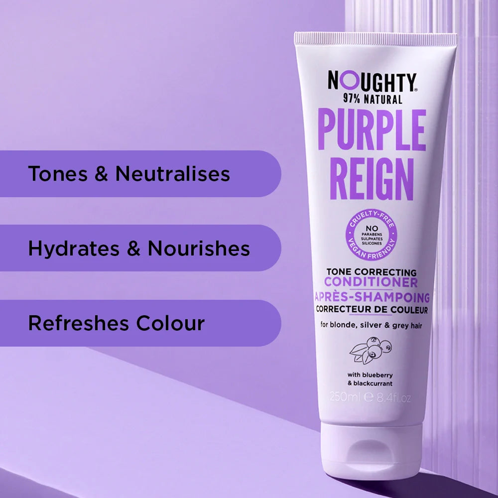 Noughty Haircare Purple Reign Conditioner - 250ml