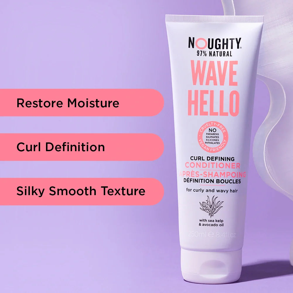 Noughty Haircare Wave Hello Curl Defining Conditioner