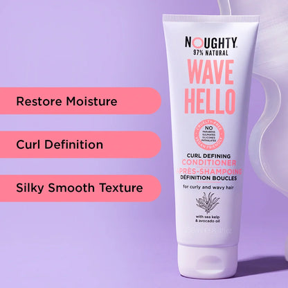 Noughty Haircare Wave Hello Curl Defining Conditioner