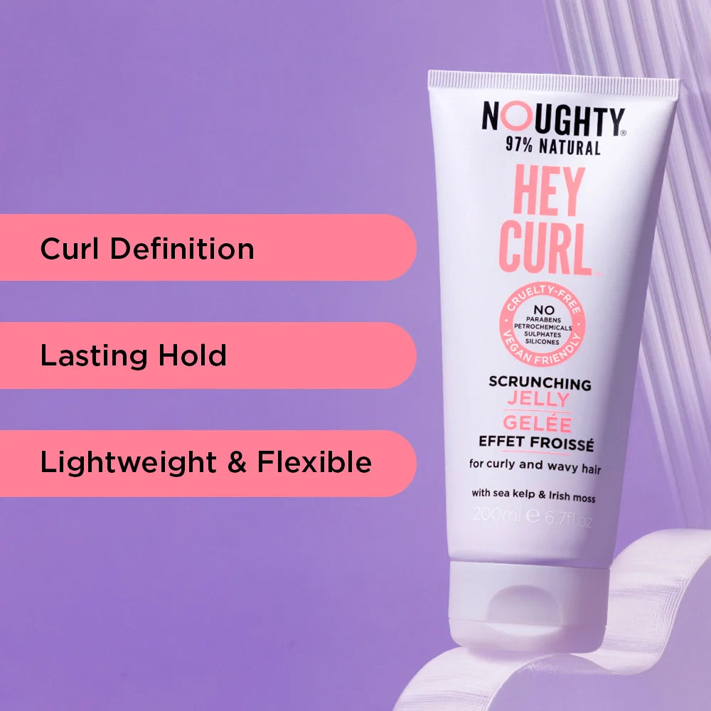 Noughty Haircare Hey Curl Scrunching Jelly - 200ml