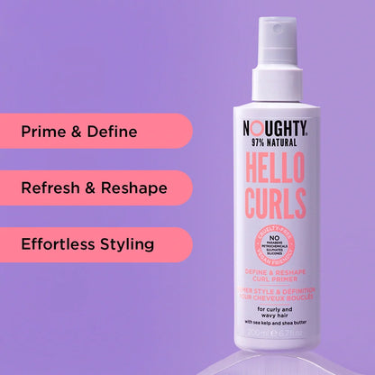 Noughty Haircare Hello Curls Primer - 200ml
