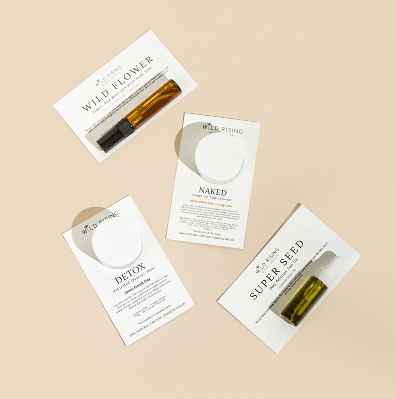 Wild Rising Skincare - Travel-Size Mini Skincare Set