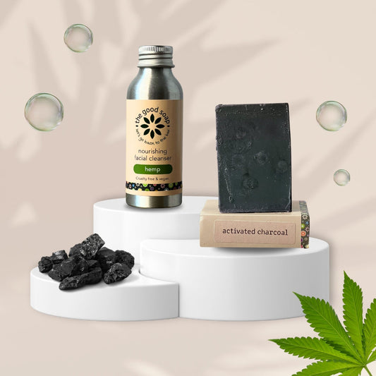 The Good Soap - Soap and Cleanser Set Blemished & Hormonal Skin