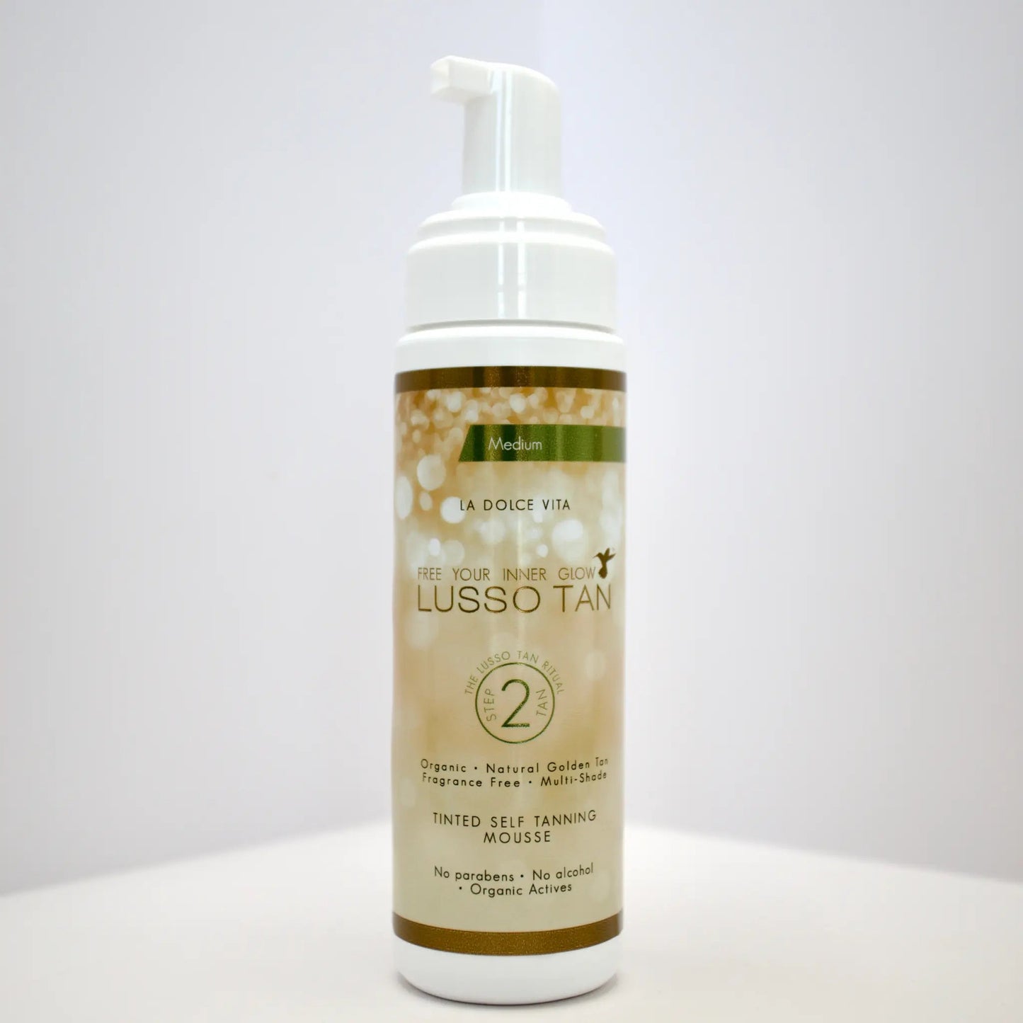 Lusso Tan - Tinted Self Tanning Mousse 200ml (Variants)