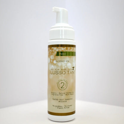 Lusso Tan - Tinted Self Tanning Mousse 200ml (Variants)
