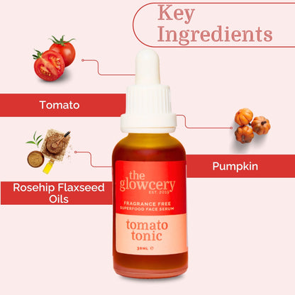 The Glowcery - Tomato Tonic Facial Oil