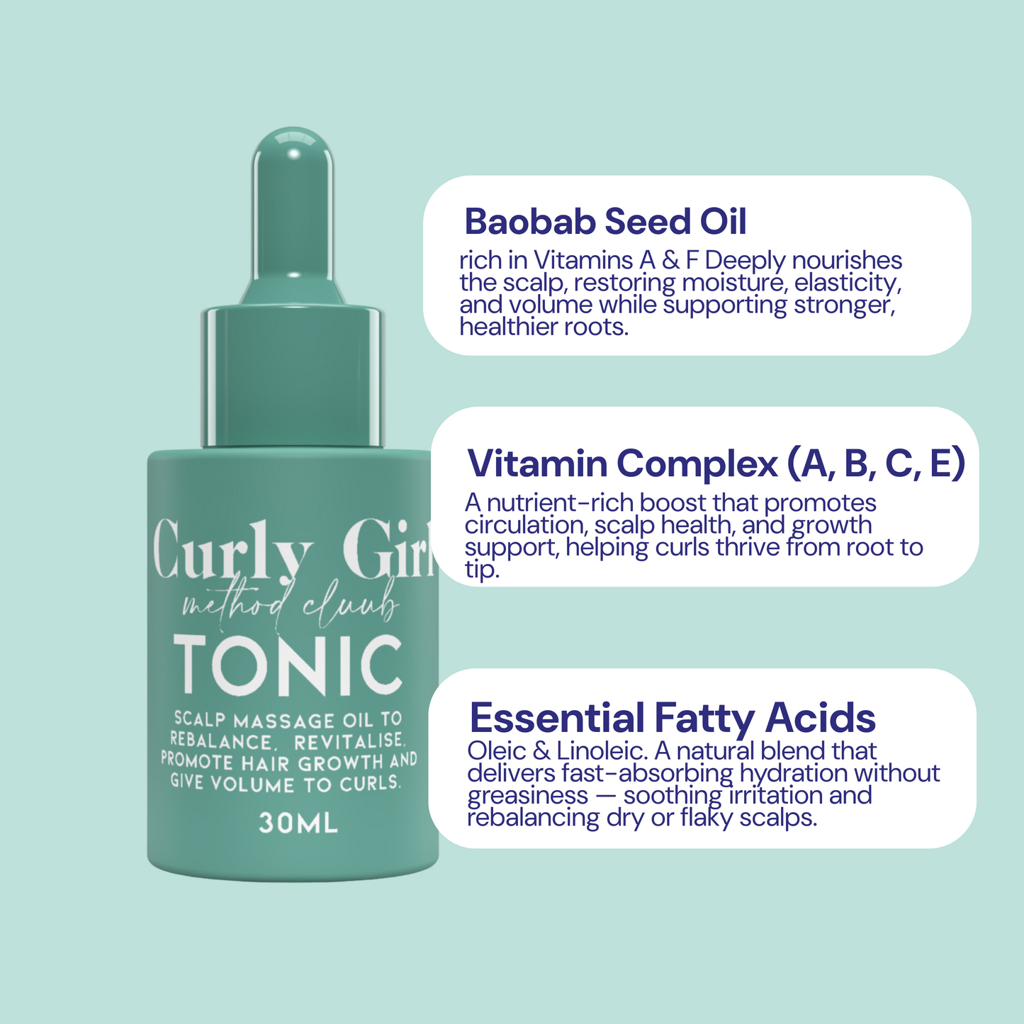 Curly Girl Tonic Hair Growth Oil