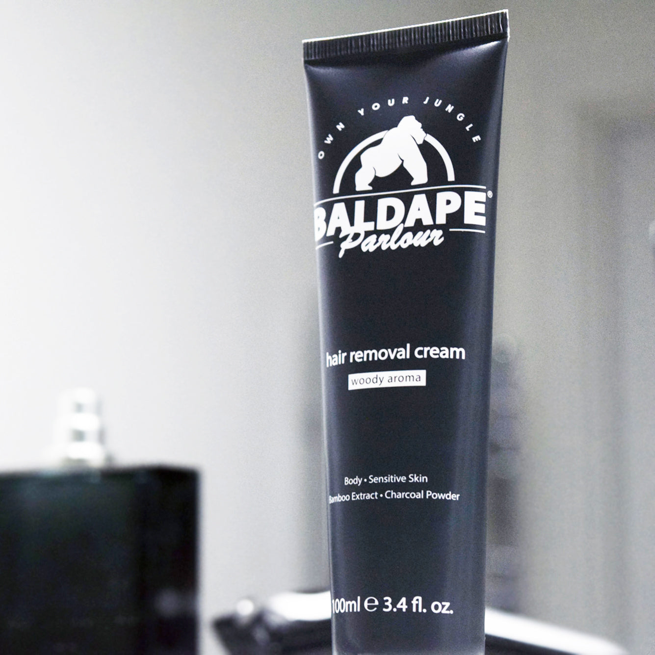 Baldape Parlour - Charcoal Body Hair Removal Cream