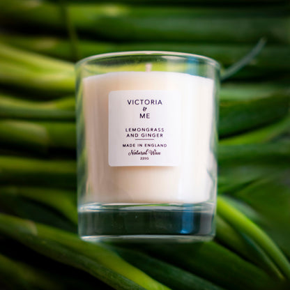 Victoria and Me - Lemongrass and Ginger Candle