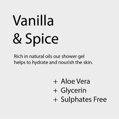 Baldape Parlour - Body Wash - Vanilla & Spice