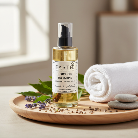 Earth From Earth - EARTH BODY OIL WITH WOOD & PATCHOULI - 150 ML
