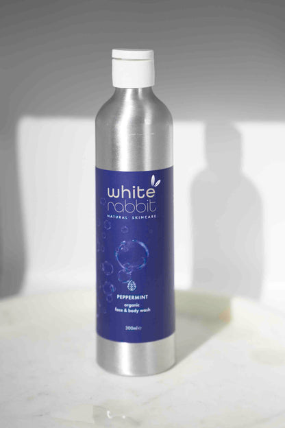White Rabbit Skincare - Organic Peppermint Face and Body Wash