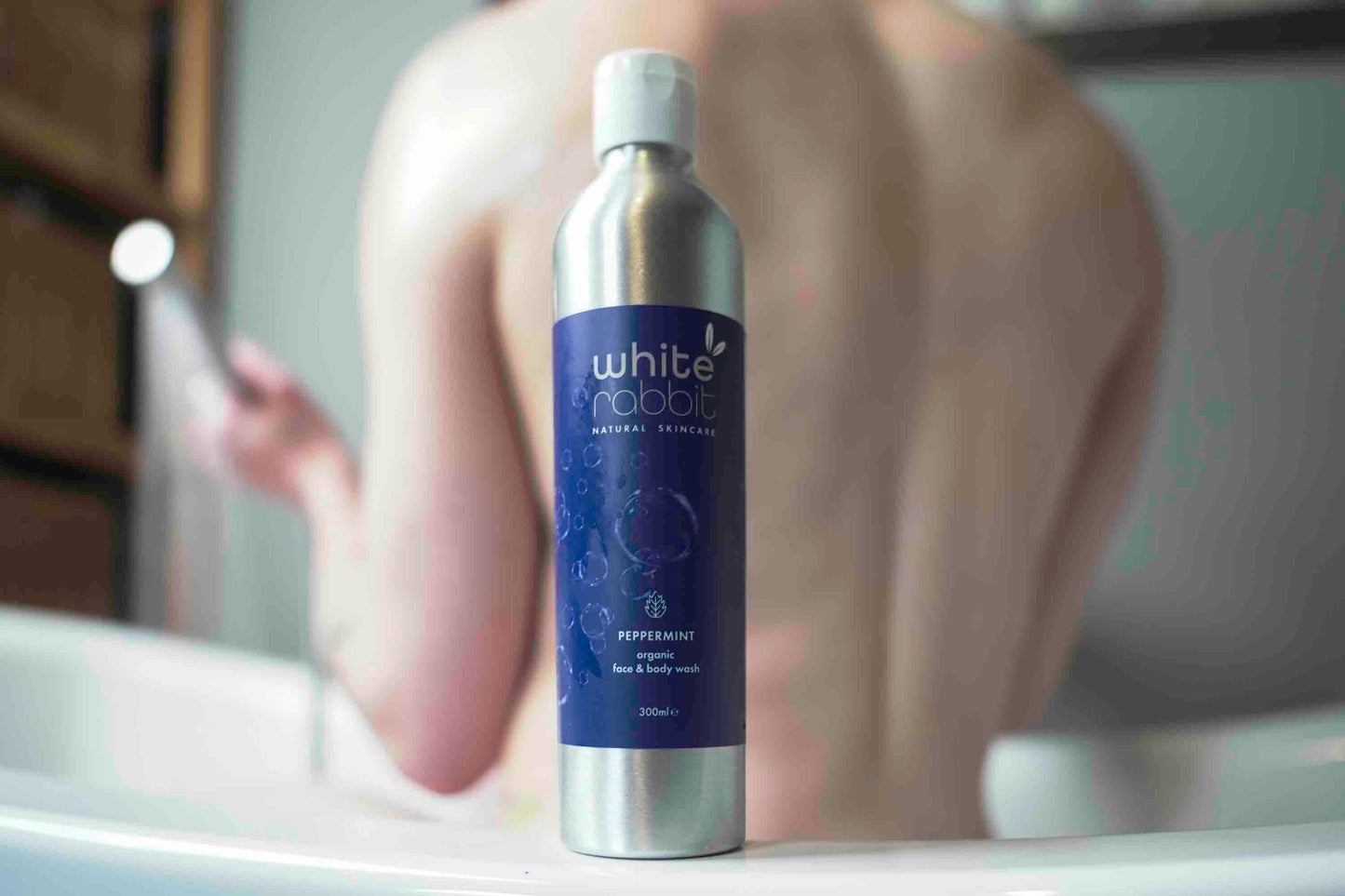 White Rabbit Skincare - Organic Peppermint Face and Body Wash