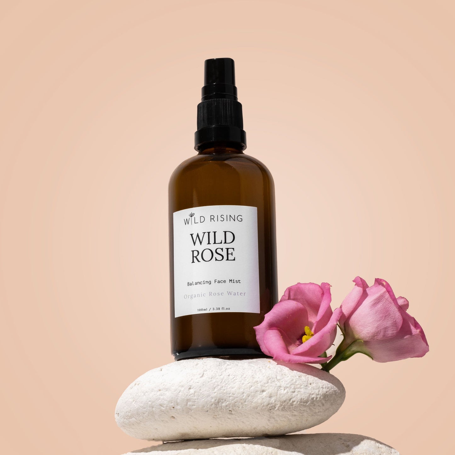 Wild Rising Skincare - Wild Rose - Organic Rose Water Facial Toner