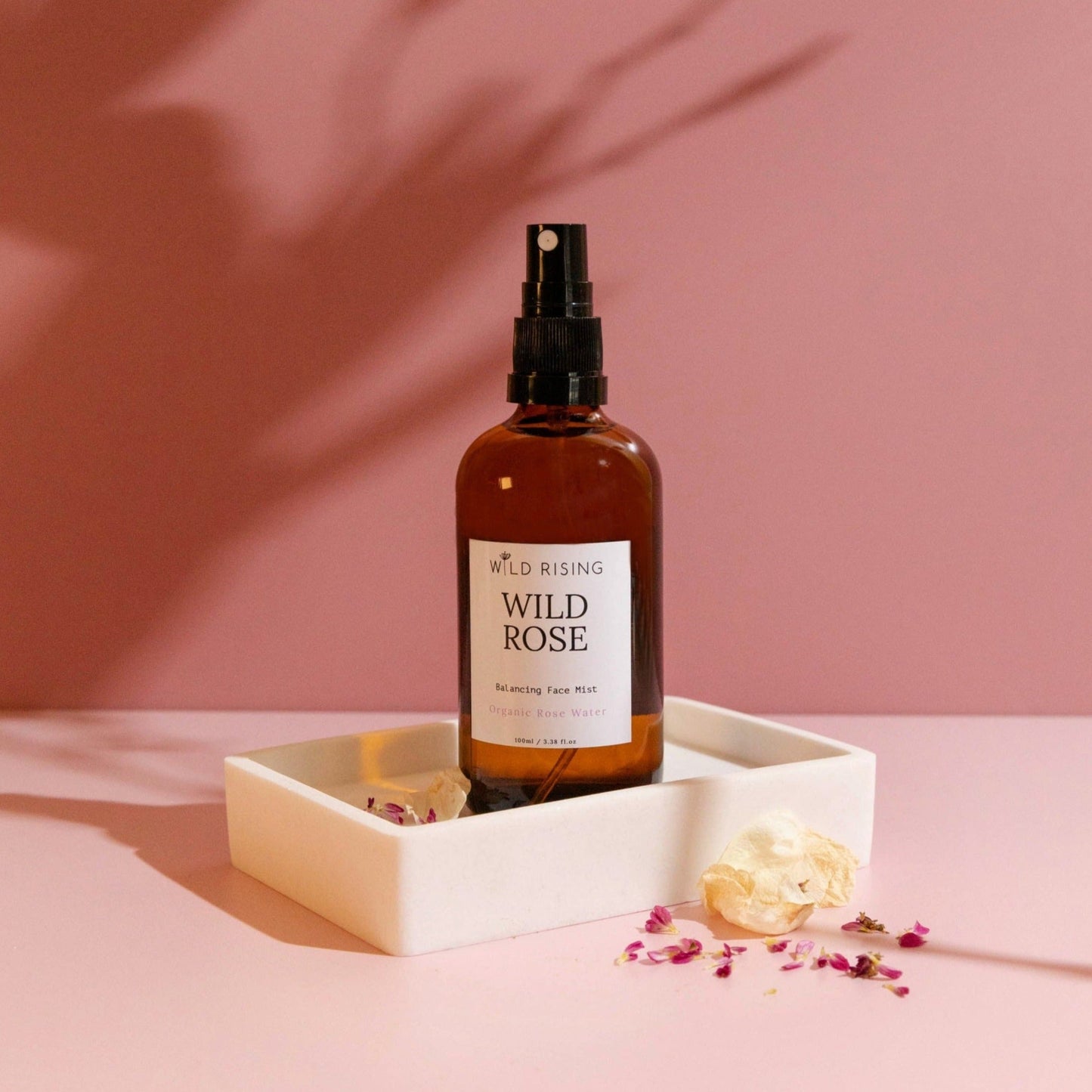 Wild Rising Skincare - Wild Rose - Organic Rose Water Facial Toner