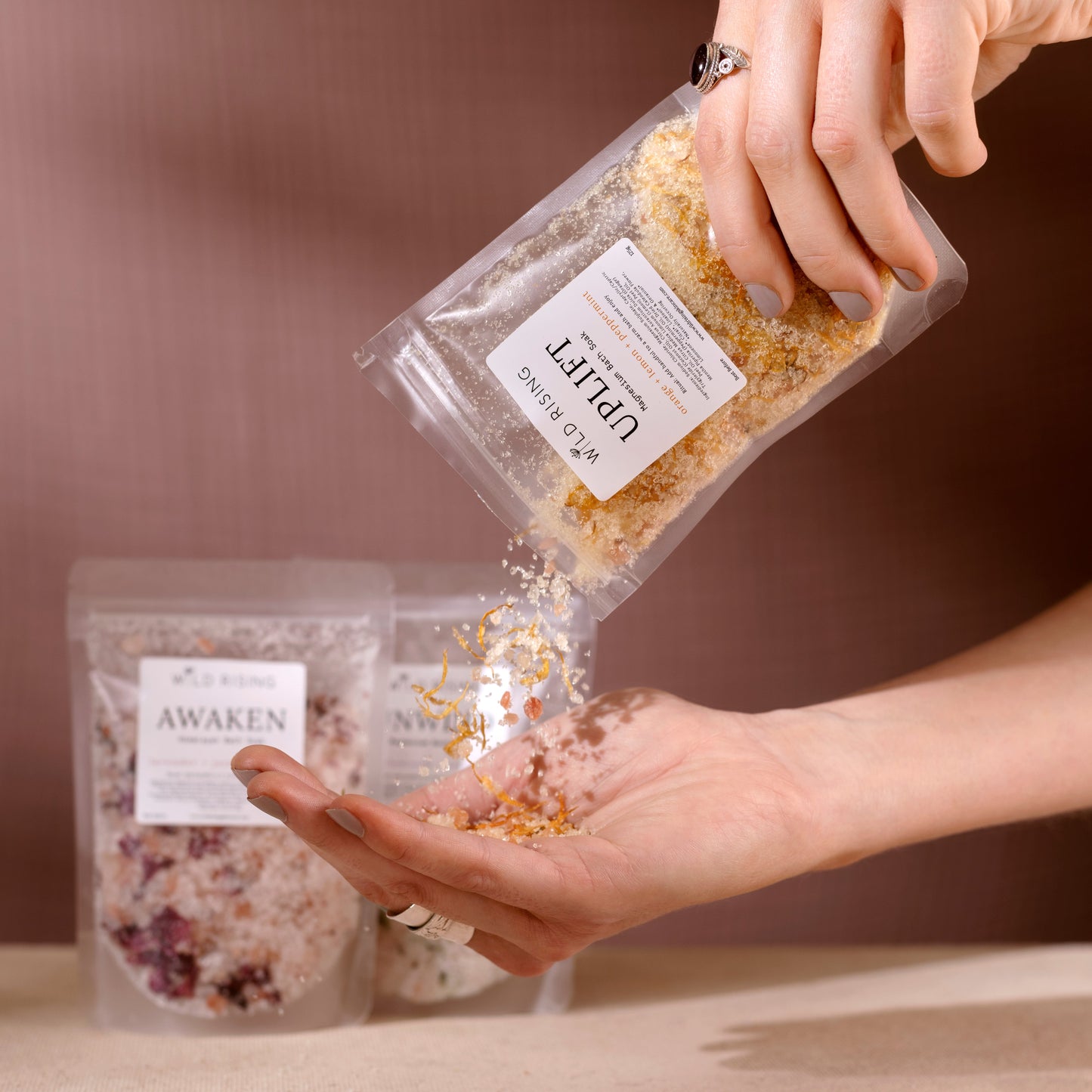 Wild Rising Skincare - Complete Bath Salt Set