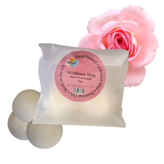 The Natural Spa - Wildflower Wisp Coconut Wax melts - Pack of 3