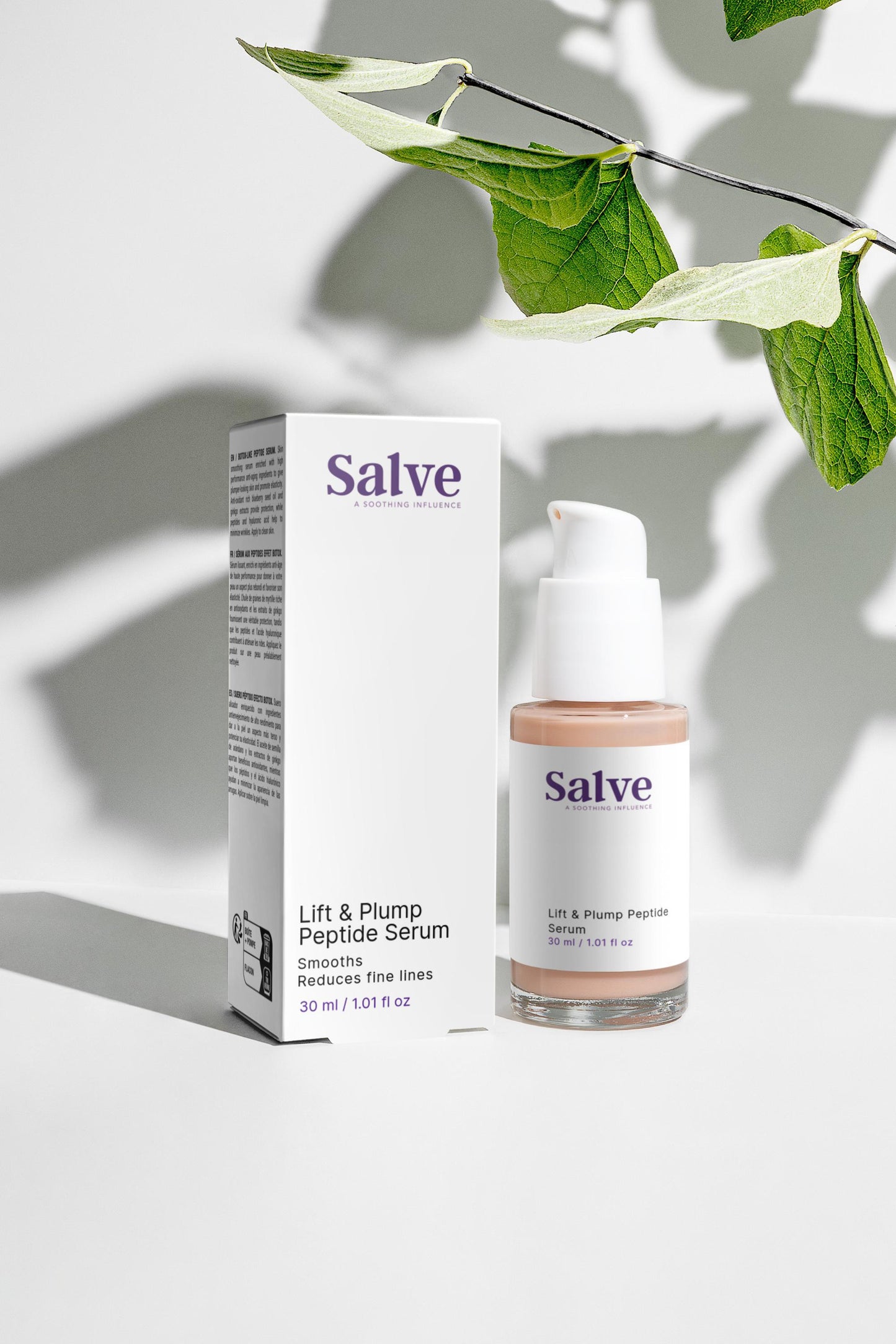 Salve Skincare - Lift & Plump Peptide Serum