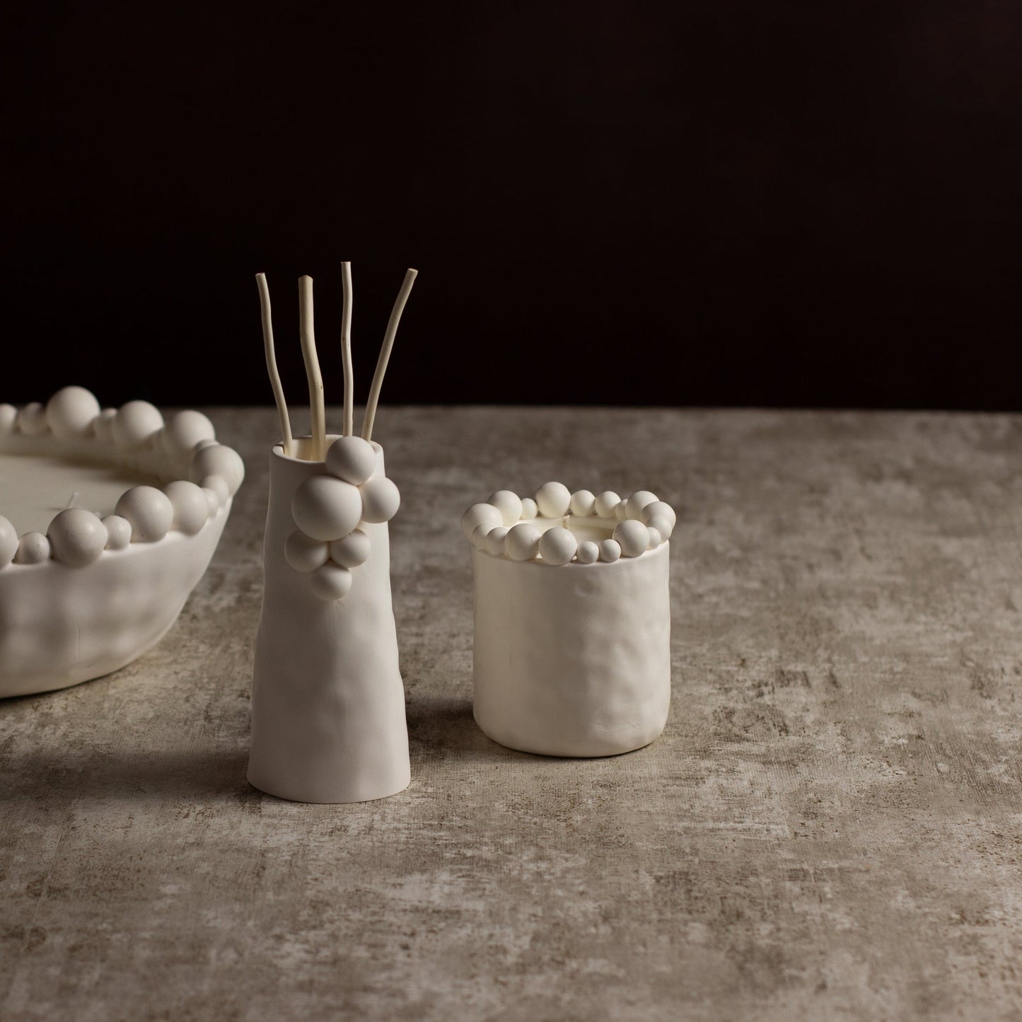 Zesty Lemons London Collective Beaded Candle - Fig & Neroli