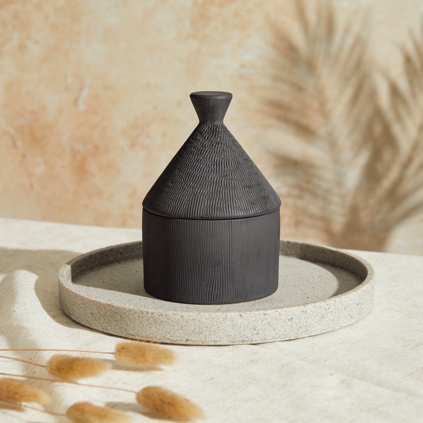 Zesty Lemons Marrakesh: Graphite Candle - Activated Charcoal & Matcha