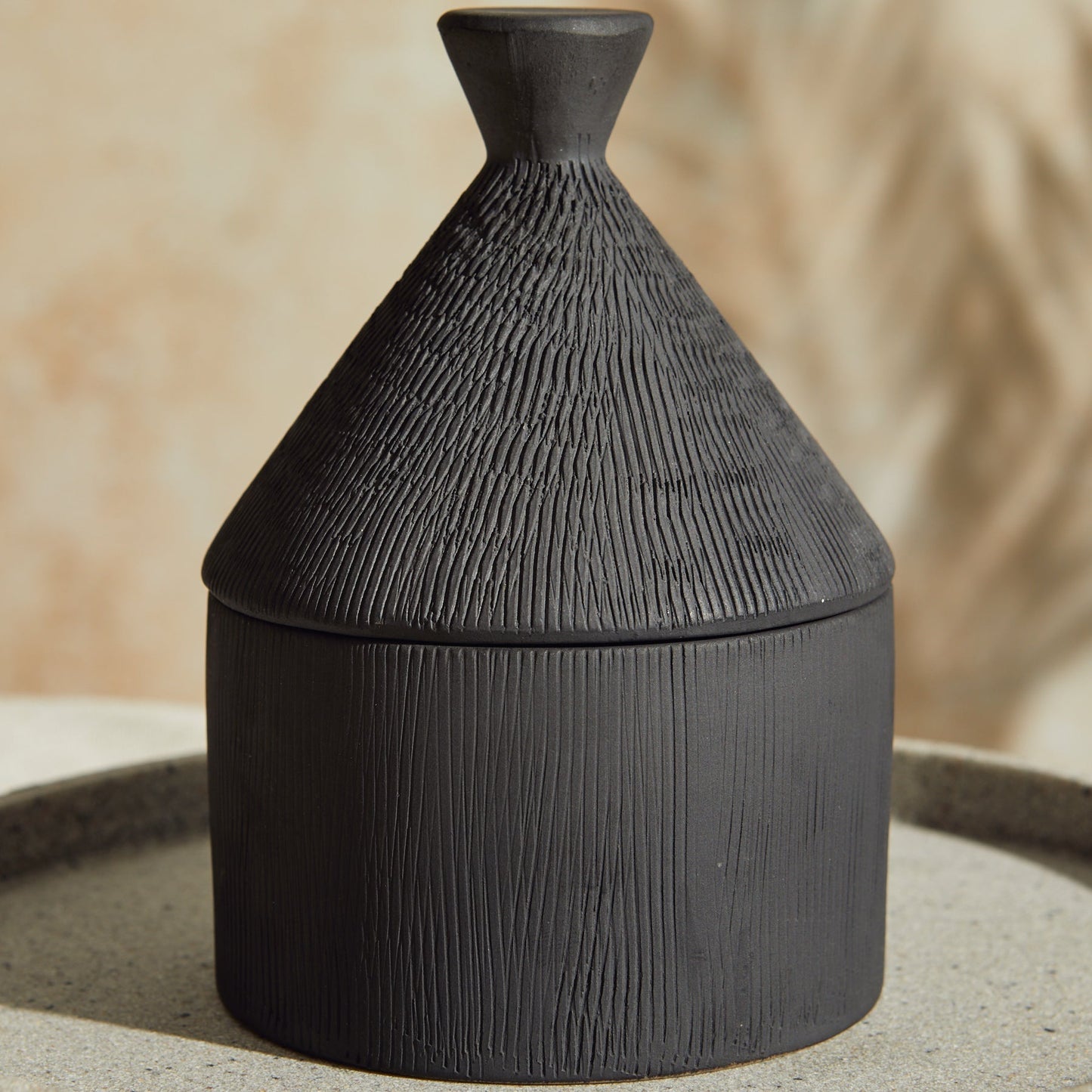 Zesty Lemons Marrakesh: Graphite Candle - Activated Charcoal & Matcha