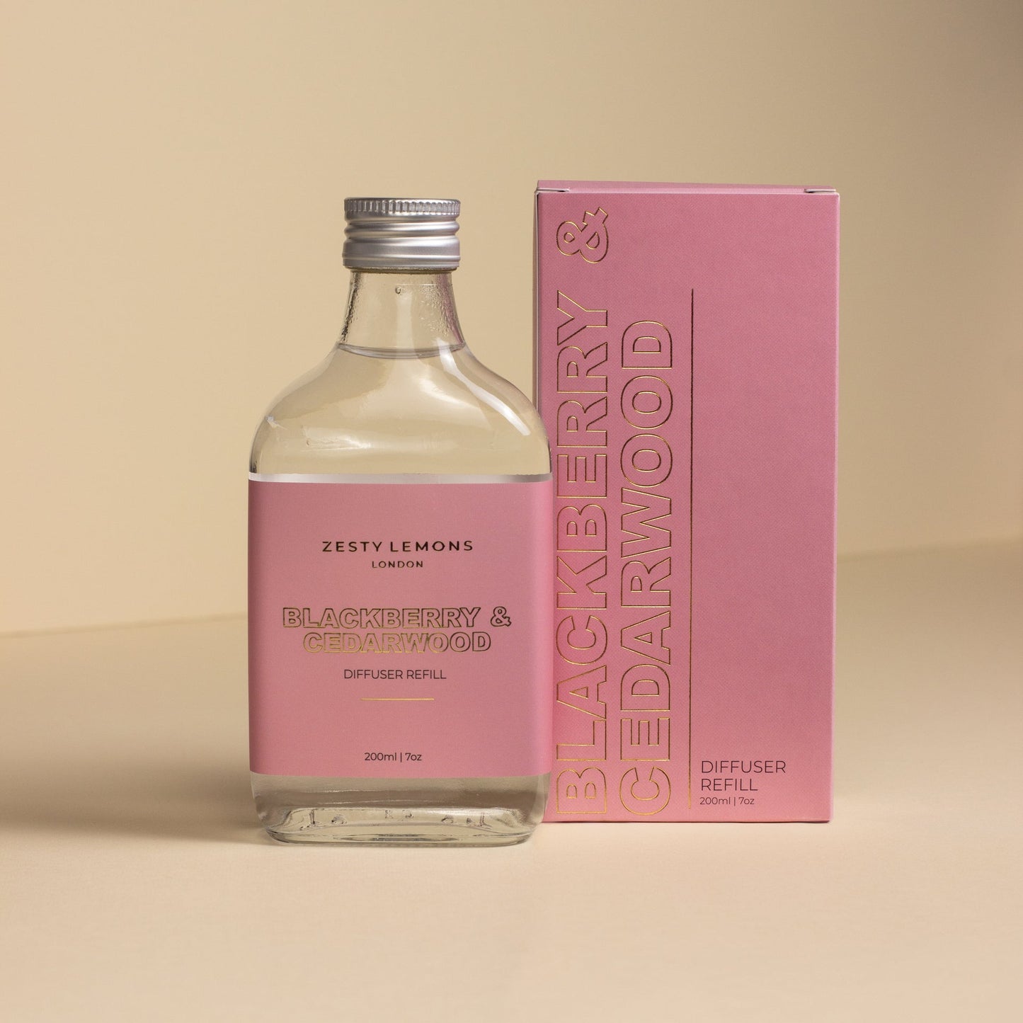 Zesty Lemons Blackberry & Cedarwood: 200ml Diffuser Refill