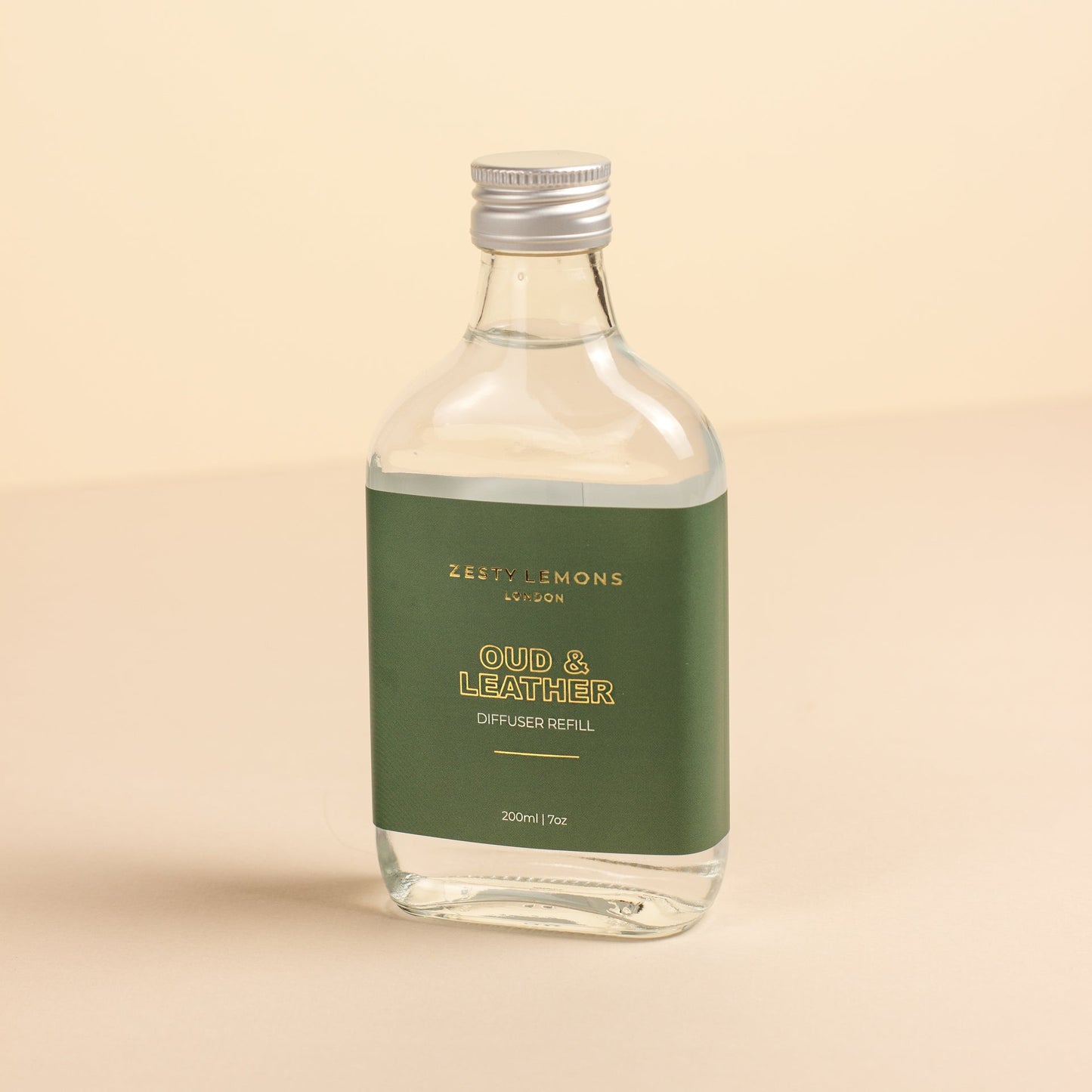 Zesty Lemons Oud & Leather: 200ml Diffuser Refill