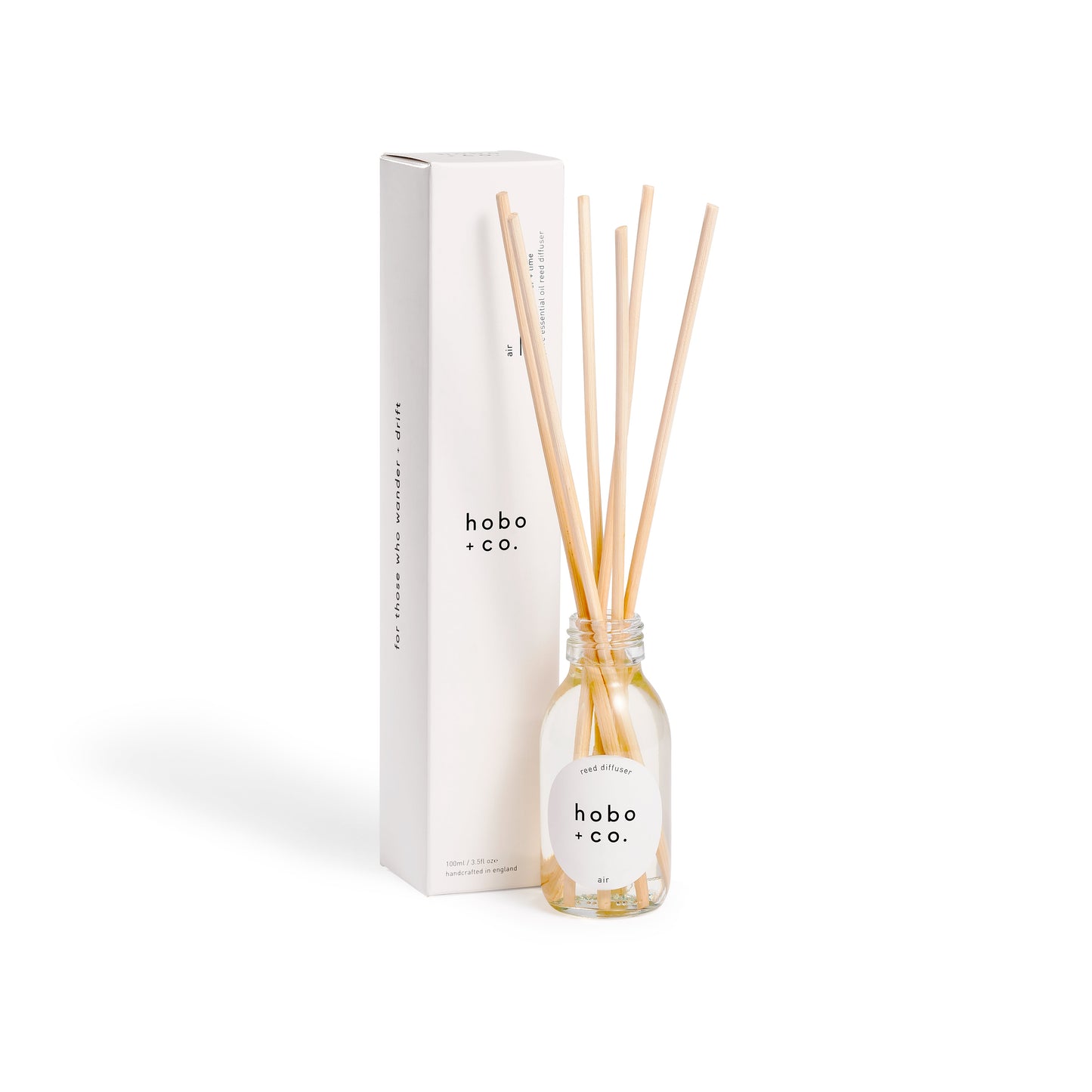Hobo+Co - Air Aromatherapy Essential Oil Scented Reed Diffuser