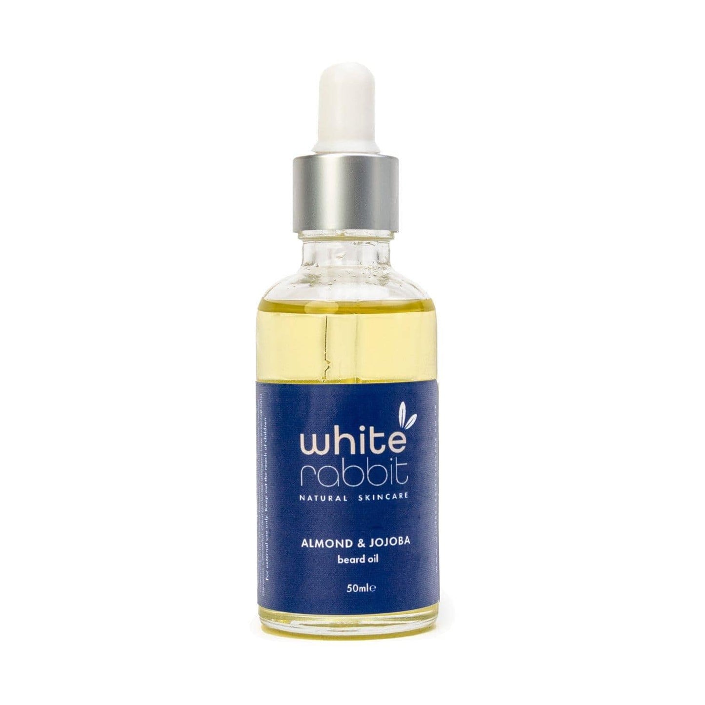 White Rabbit Skincare - Almond & Jojoba Skin and Beard Boosting Oil - 50ml