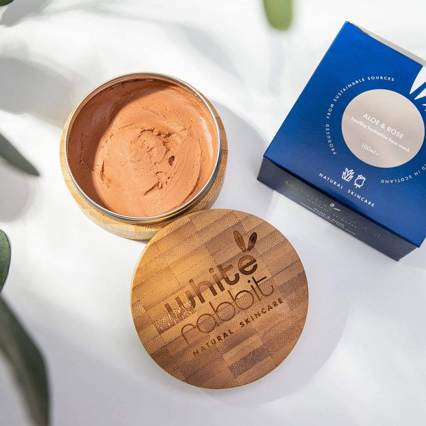 White Rabbit Skincare - Aloe & Rose Healthy Hydration Pink Clay Face Mask