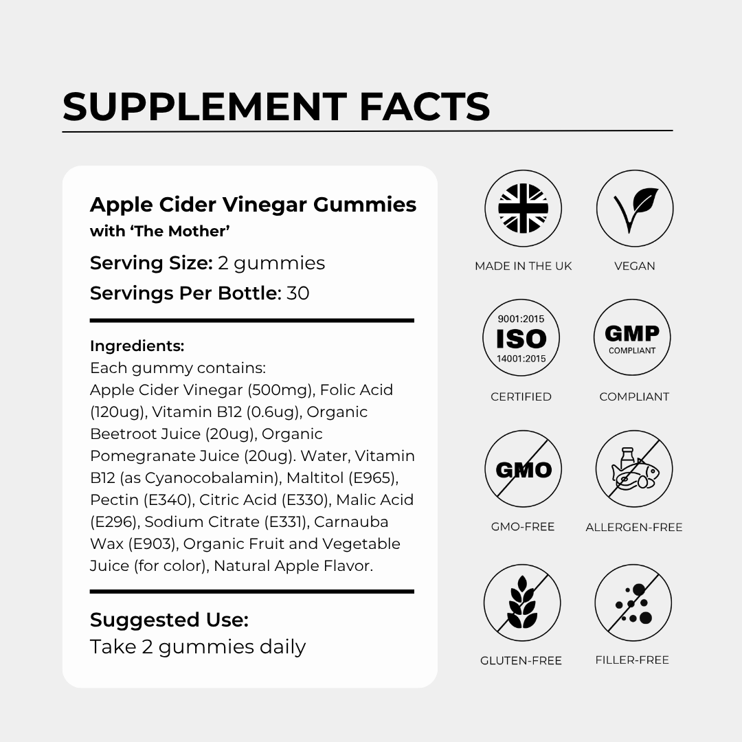 Charava UK - Apple Cider Vinegar Gummies